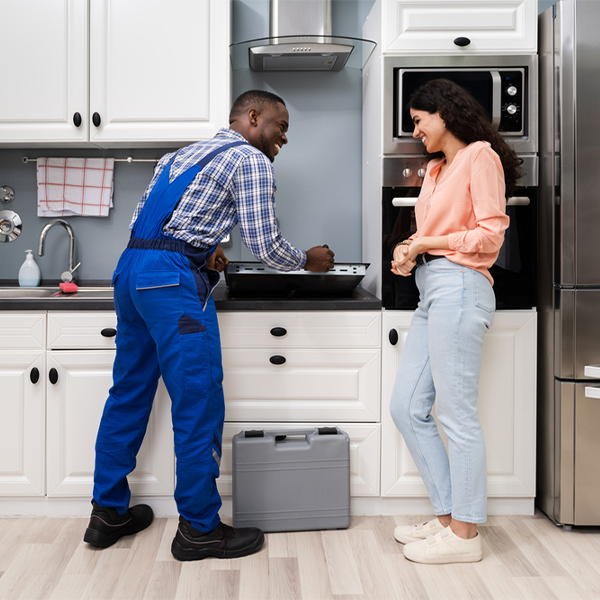 can you provide an estimate for cooktop repair before beginning any work in Redding Center Connecticut